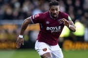 西汉姆联主帅对阿达马·特劳雷下禁令：别去健身房！